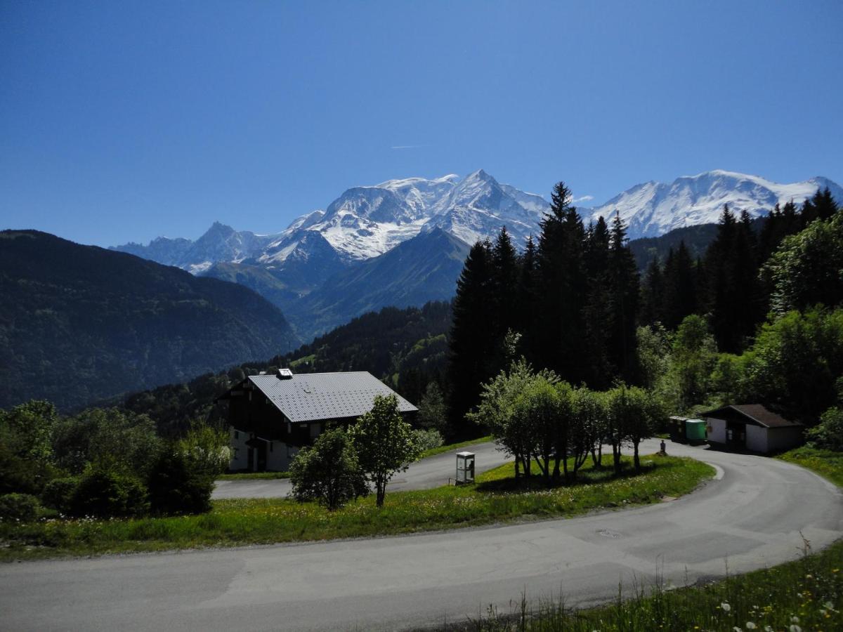 Apartamento Duo Des Alpages Vue Exceptionnelle Sur Le Mont Blc Saint-Gervais-les-Bains Exterior foto