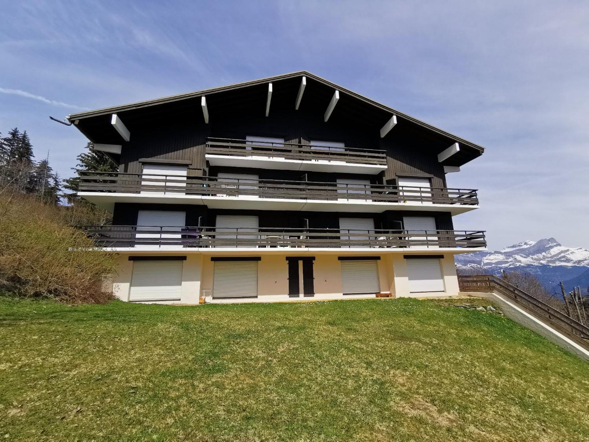 Apartamento Duo Des Alpages Vue Exceptionnelle Sur Le Mont Blc Saint-Gervais-les-Bains Exterior foto